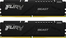 32GB 2x16GB DDR5 5600MHZ CL38 Kingston Fury Beast RAM