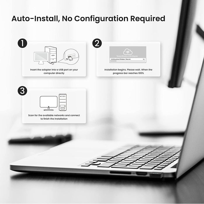 TENDA U9 AC650 W/L DUAL BAND USB