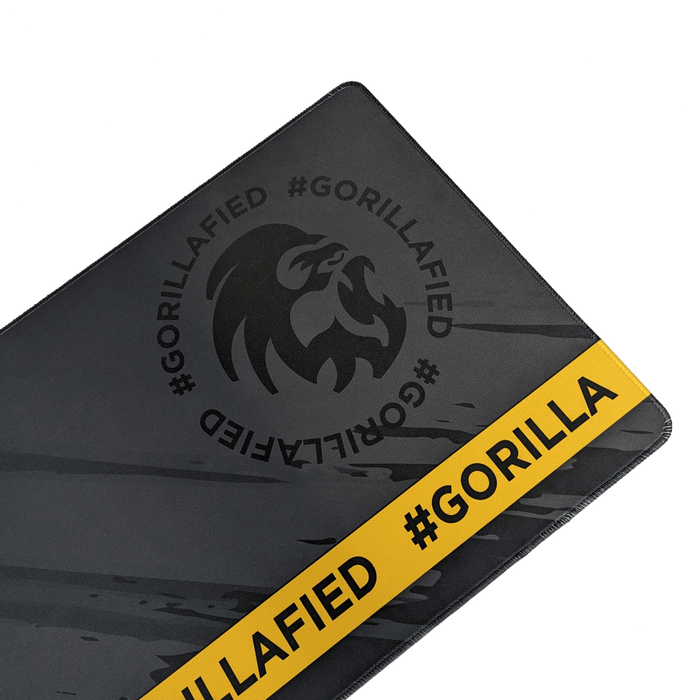 Gorilla Gaming Extra Large Mouse Pad V3 Black/Yellow