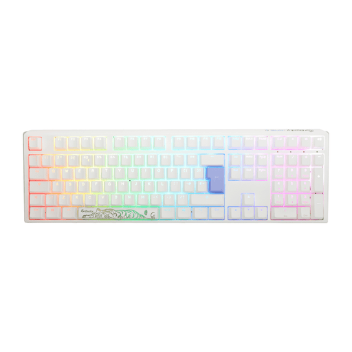 Ducky One 3 Pure White UK ISO RGB Cherry MX Red