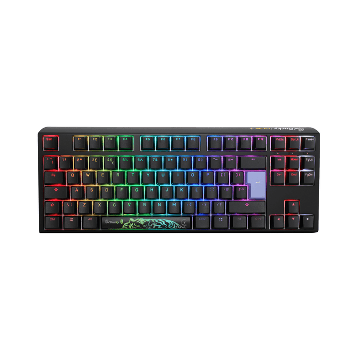 Ducky One 3 TKL Black UK ISO RGB Cherry MX Black
