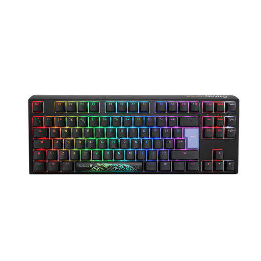Ducky One 3 TKL Black UK ISO RGB Cherry MX Silent Red