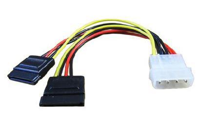 15CM SATA DUAL POWER CABLE CDL-415